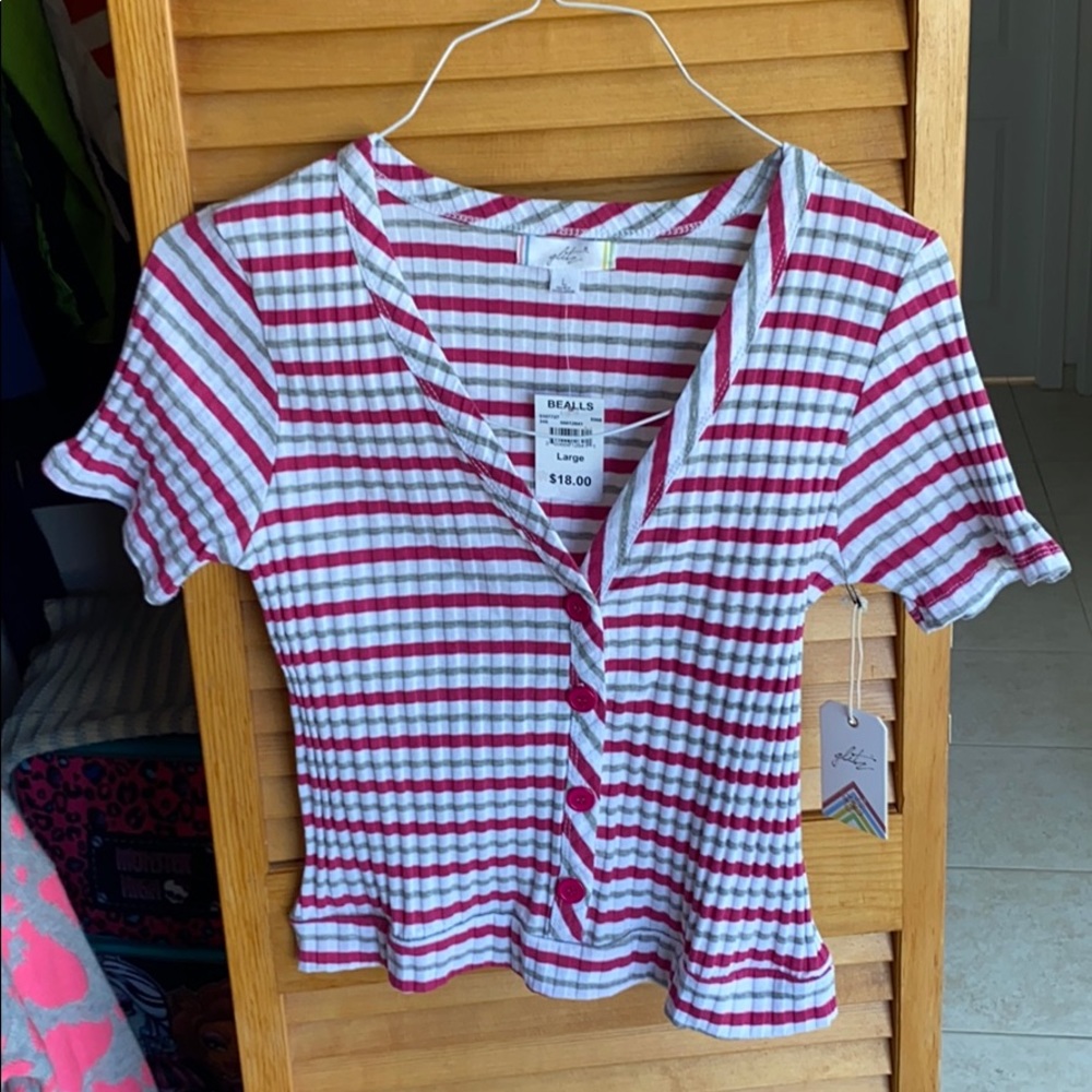 Girls striped top